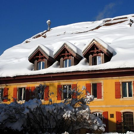 Hotel De L'Aigle Couvet ภายนอก รูปภาพ